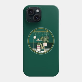 Green Botanical Plants | Green Room Phone Case