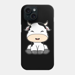 Cute Baby Cow Comic Phone Case