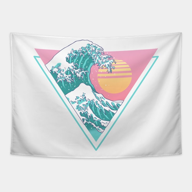 Vaporwave Tapestry by OMSIGA