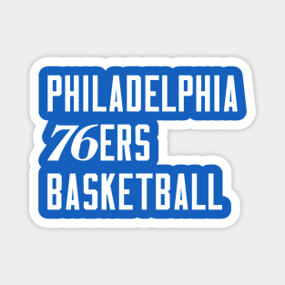 76ers Basketball Magnet