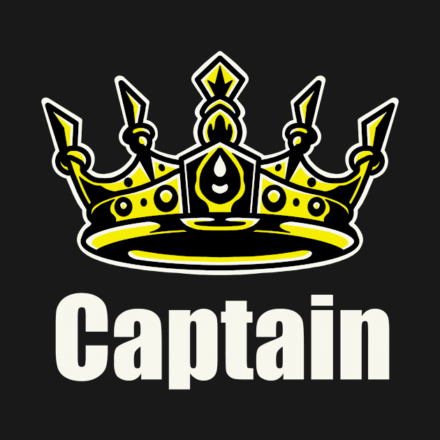 Captain King and Queen Matching Couple Shirts Couple T-shirt Sayings Funny Matching T-shirts For Couples by aditchucky