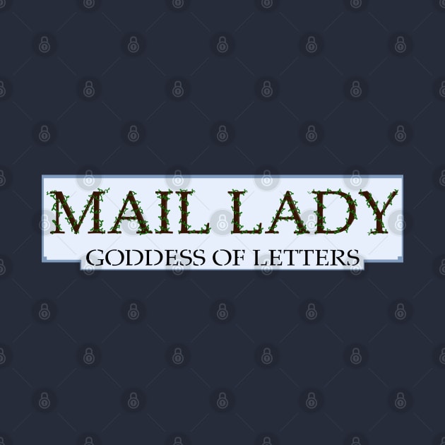 Mail Lady Goddess of Letters by Sparkleweather