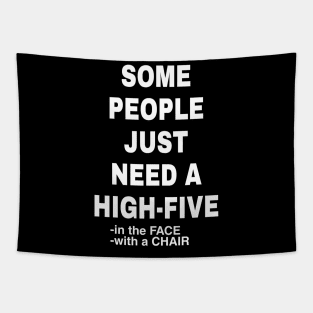 HIGH FIVE IN THE FACE DESIGNED MERCH Tapestry