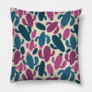 Colorful Hand Drawn Pattern Pillow