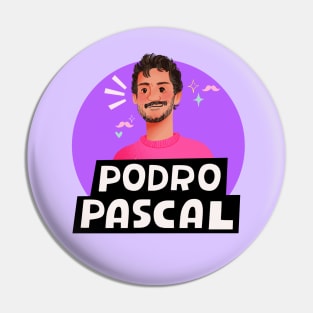 Podro Pascal New Logo Pin