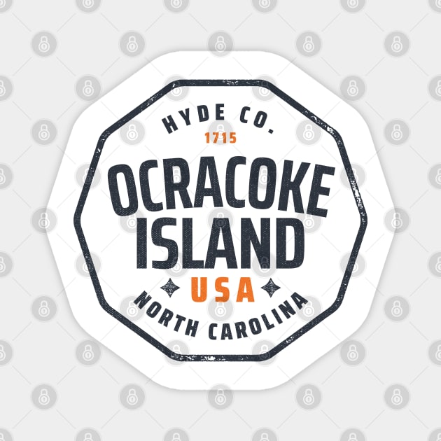 Ocracoke Island, NC Summertime Vacationing Memories Magnet by Contentarama