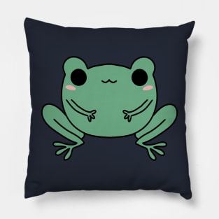 Tiny blushing frog Pillow
