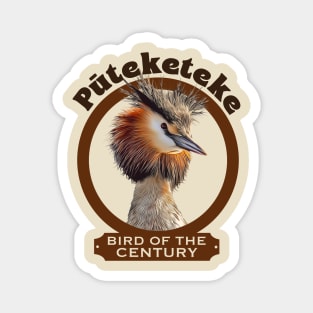 Puteketeke - Bird Of The Century Magnet