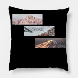 Three Landscapes Pillow