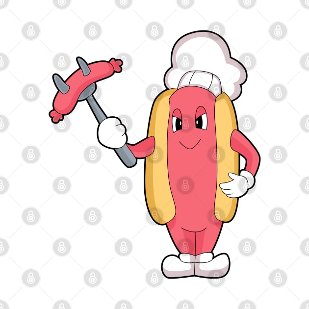 Hotdog Cook Sausage by Markus Schnabel