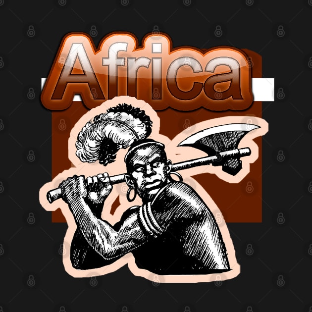 african african native warriors by Marccelus