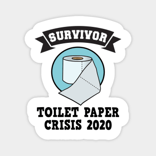 Product of the Year Toilet Paper Corona Survivor Pandemic Funny Magnet