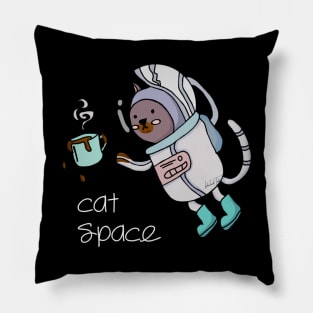 cat space Pillow