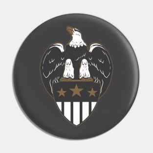 Eagle Flag Pin