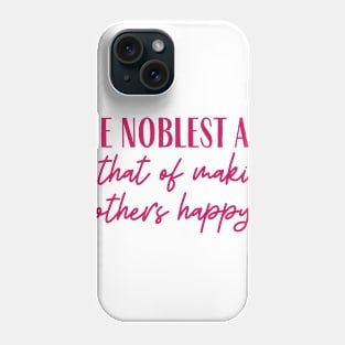 The Noblest Art Phone Case