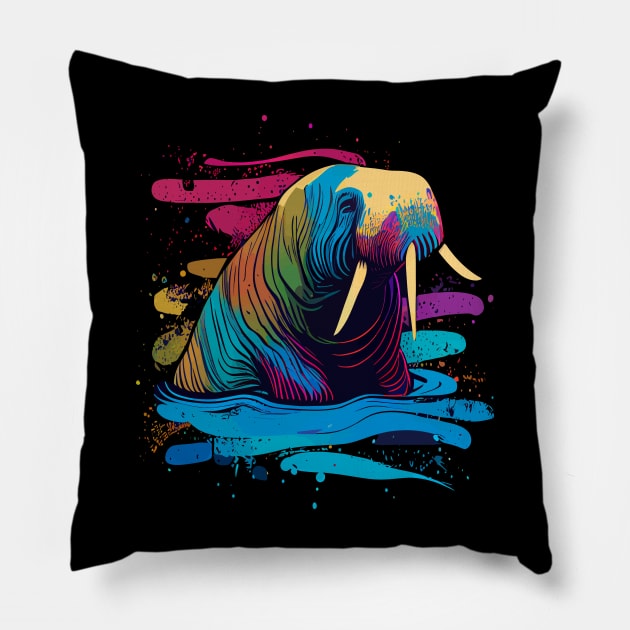 Walrus Pillow by JH Mart