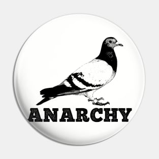 Anarchy Pigeon Pin