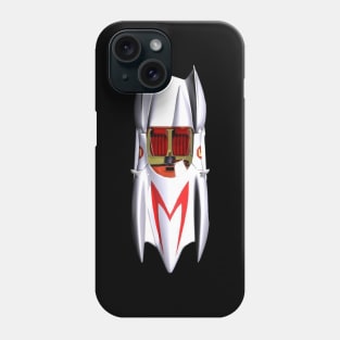 Speed Racer - Mach 5 Car Top - Vintage Retro - Clean Phone Case