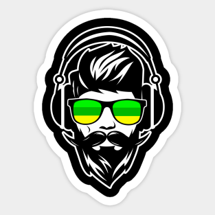 Hipster Gift Stickers Teepublic