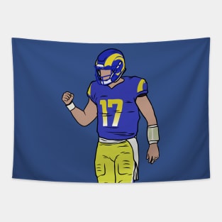 Baker Mayfield Rams Celebration Tapestry