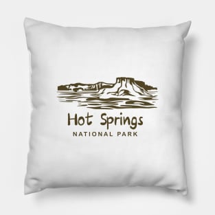 Hot Springs National Park Pillow