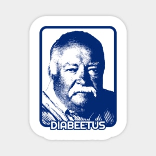 Diabeetus - blue sketch Magnet