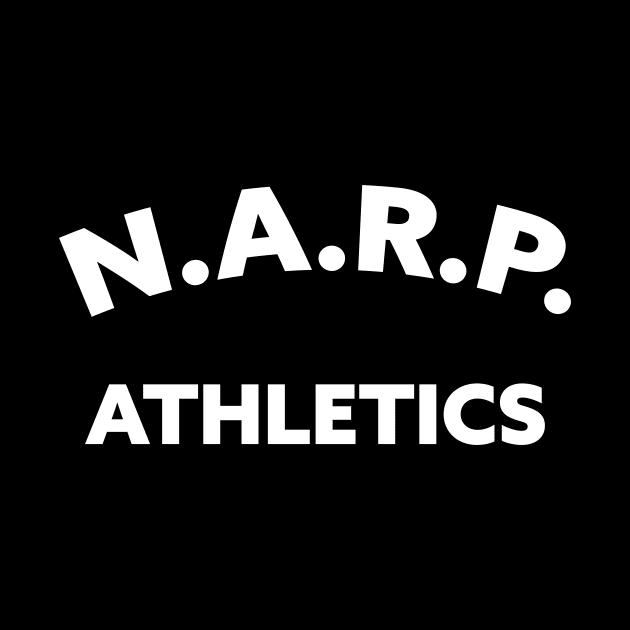 NARP Athletics White by College Mascot Designs