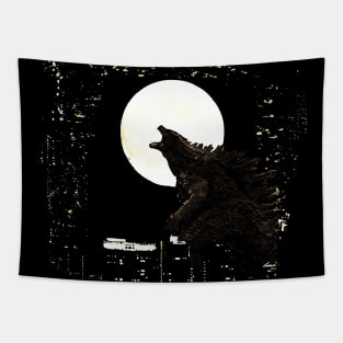 Godzilla T-Shirt Tapestry