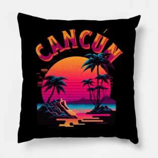 Cancun Mexico Pillow