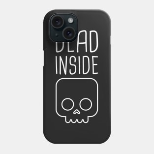 Dead Inside – Introvert Skull Phone Case