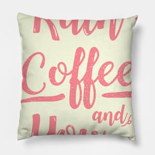 coffee rain Pillow