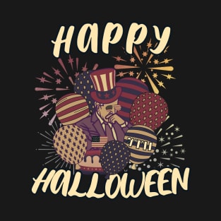 Funny Joe Biden Halloween 4th of July T-Shirt