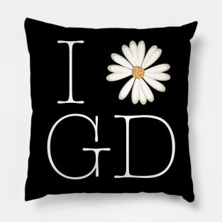 G-Dragon Daisy Flower Design T-Shirt Pillow