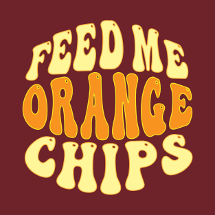 Feed Me Orange Chips, West Midlands Chip Shop Battered Chips T-Shirt