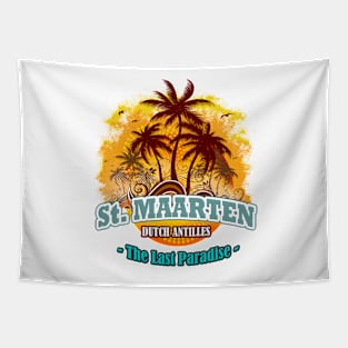 St Maarten The Last Paradise Tapestry