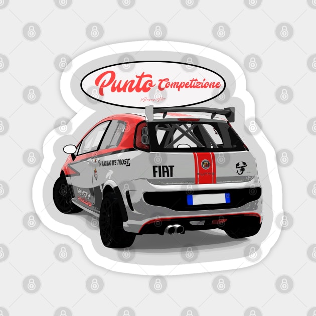 Punto Competizione Back Magnet by PjesusArt