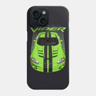 Viper SRT10-green and black Phone Case