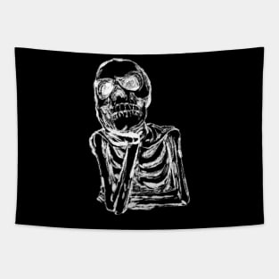 Bored Skeleton Tapestry