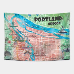 Portland, Oregon Tapestry