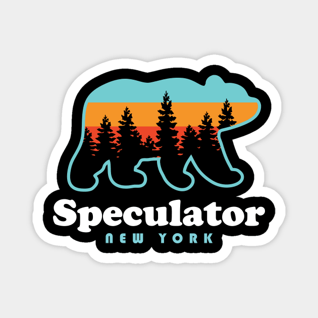 Speculator NY Adirondacks Bear Speculator High Peaks Magnet by PodDesignShop