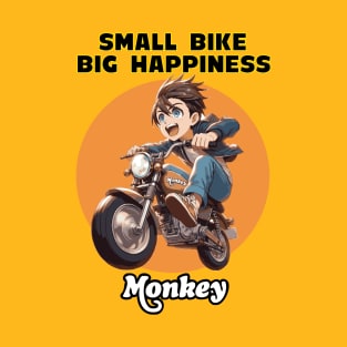 NEW Honda Monkey minibike Small Bike big Happiness T-Shirt