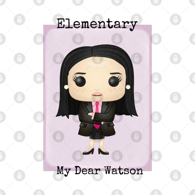 Funko Lucy Liu as Watson by LiunaticFringe