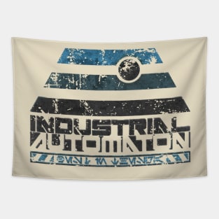 Industrial Automaton Vintage Tapestry