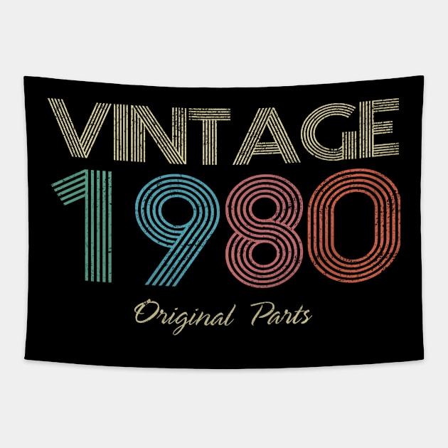 1980 - Vintage Original Parts Tapestry by ReneeCummings