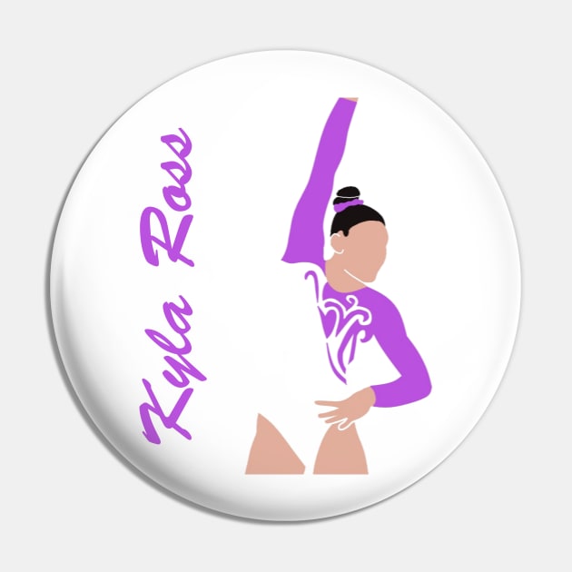 Kyla Ross Cutout - 2015 P&G Championships Pin by TheGymFund