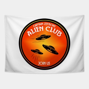 Captain Zefrons Alien Club Series 3 Tapestry