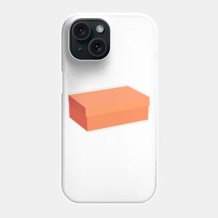 Shoe Box Orange 3D Phone Case