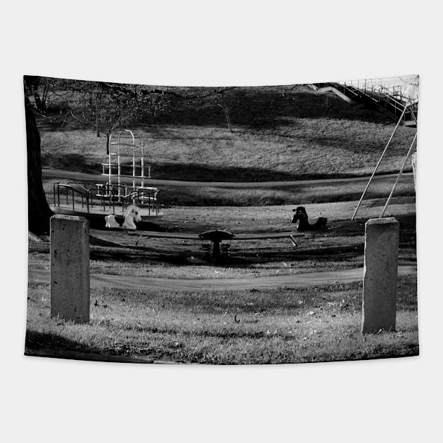 Once Upon A Playground Tapestry by JenPerry