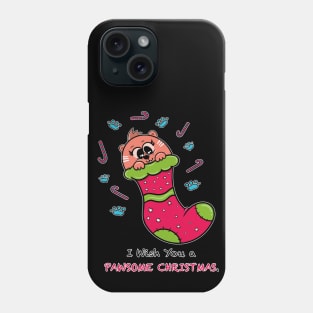 I wish You a Pawsome CHRISTMAS. Phone Case