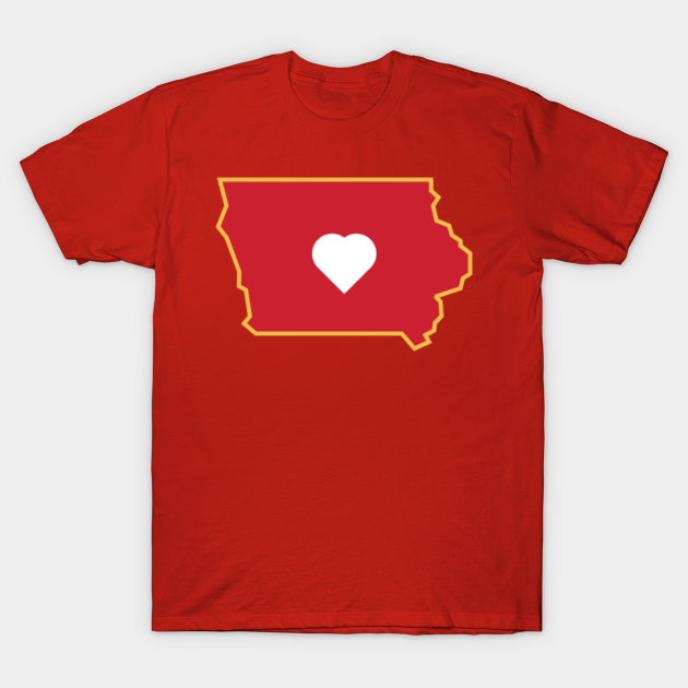 Discover Iowa State Heart - Iowa State Cyclones - T-Shirt